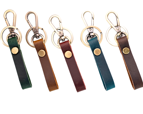 Leather Keychain Thin