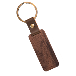 Wooden Keychains Walnut and Olive